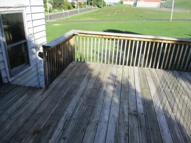 Over sized Deck.