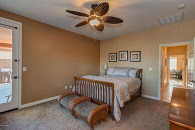 Master Bedroom with access to yard