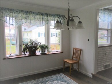 Dining Area with Bay Window