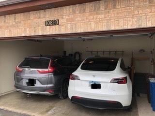 Two car garage
