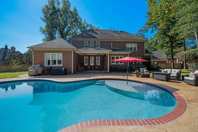 View of pool featuring an outdoor hangout area, a 