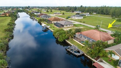Waterfront Canal at 1815 NW 38th Ave, Cape Coral FL