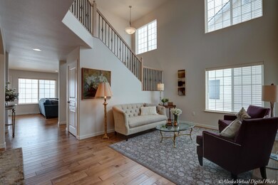 Large windows bring in the sunlight