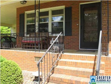 Shady and Covered Front Porch