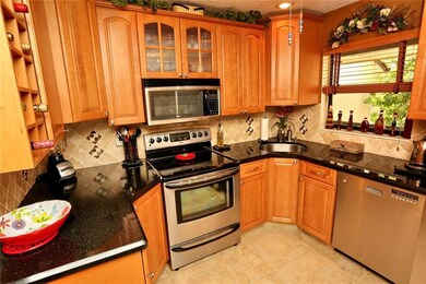 WINE CUBBY*STAINLESS STEEL APPLIANCES*GRANITE COUN