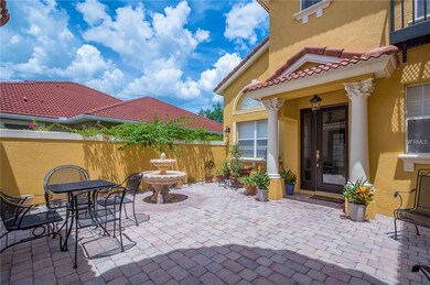 Open Air Gated Atrium with fountain