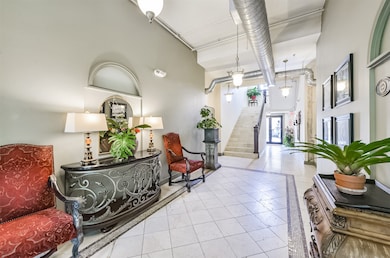 Enter Villa Serena through the gated courtyard and