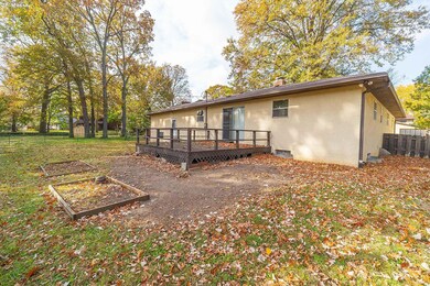 Rear of home