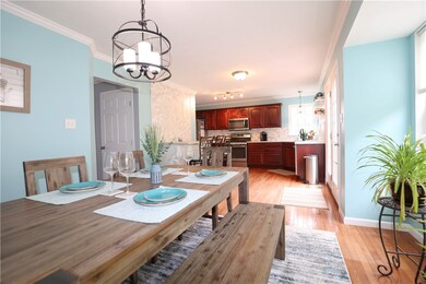 Kitchen & dining flow seamlessly