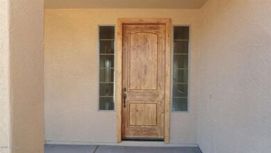 KNOTTY ALDER 8' FRONT DOOR