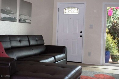 Front door from living rm