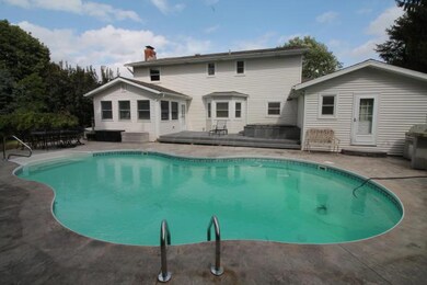Back of House with Pool