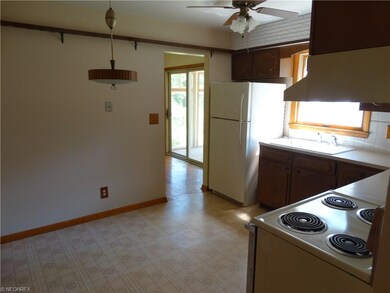 Freshly painted kitchen