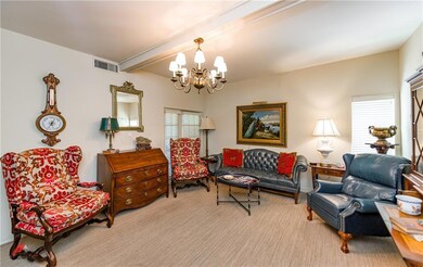Opposite view of the living area.