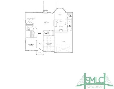 1st Floor Plan. The McKenna floor plan features 5 