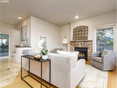 Living Room-Fireplace