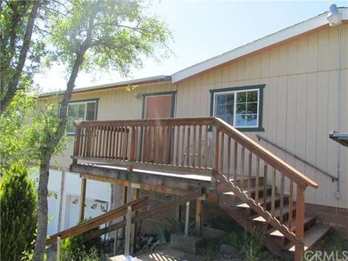 Front of house.   Recently constructed deck.