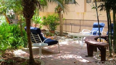 Common area patio located just outside front door.