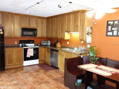 Kitchen with eat in area