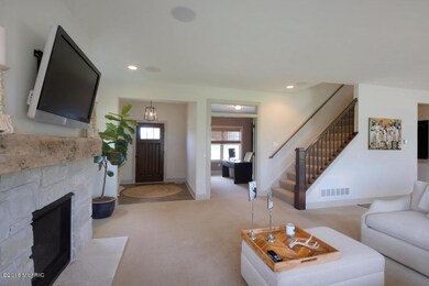 Great room, foyer,office