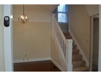 Foyer/Parlor area as you enter through the front door
