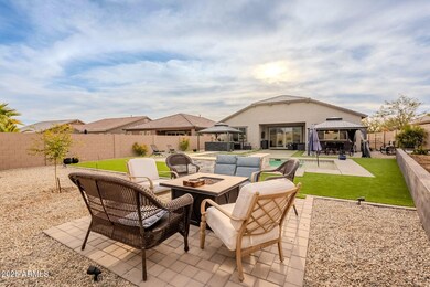 Great size backyard