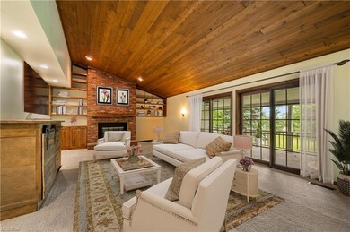 Family Room has Stunning Views of the Golf Course