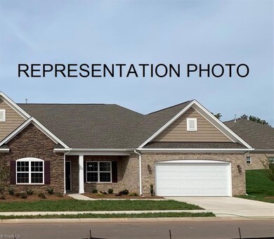 Twin home being built similar to the photo but not exact. Photo use as a representation only. 