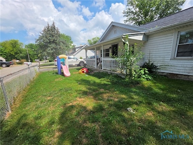 Fully fenced yard