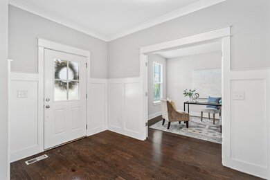 The office has double doors!