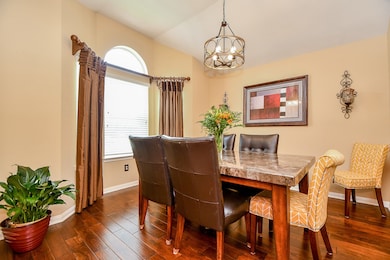 Hardwood Floors throughout entire home  with custo