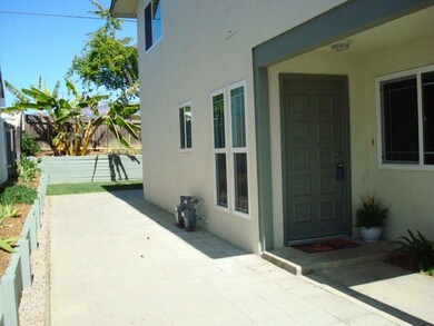 Unit A Entry and Side Yard