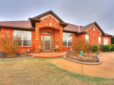 View of front facade with a front lawn