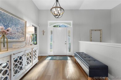 Spacious foyer