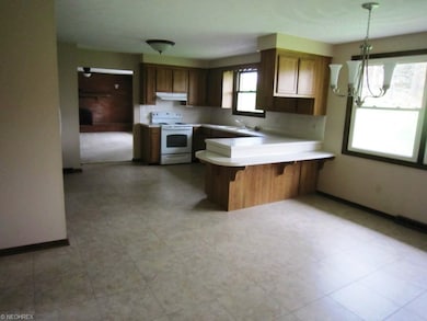 This view shows the abundant cabinet and counter s