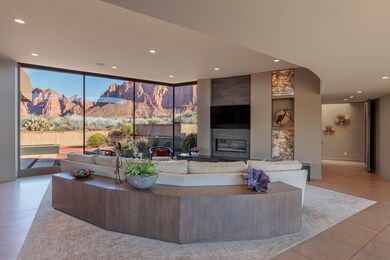 7 - View of Living Room from Entry Foyer