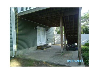Exterior Back. patio area