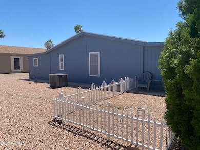 Backyard area with fenced in area for pe
