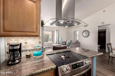 New Range and Hood Vent