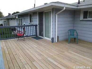 Patio/Deck. 20 x15+ with New decking off kitchen w