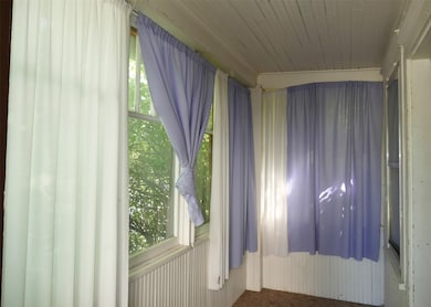 Enclosed front porch