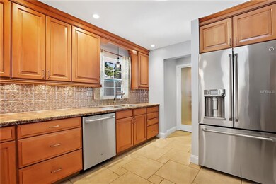 Solid wood cabinetry, stainless steel appliances a