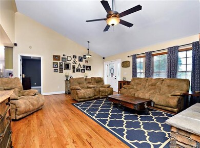 Enter into your vaulted great room with lots of li