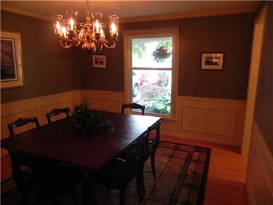 Dining Room crown and picture frame moldings, hard