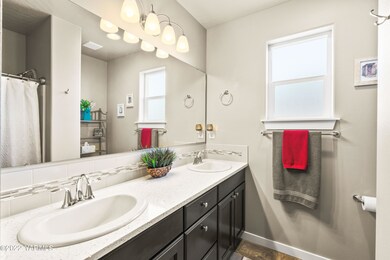 Main Bathroom With Dual Sinks