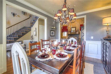Large formal dining room.  