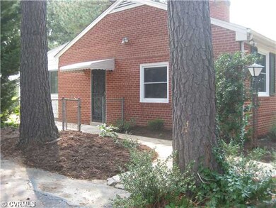 Exterior Front - Side view from semi circle drive