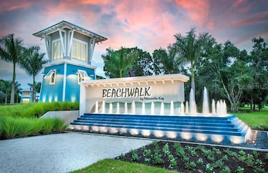 Beachwalk sign