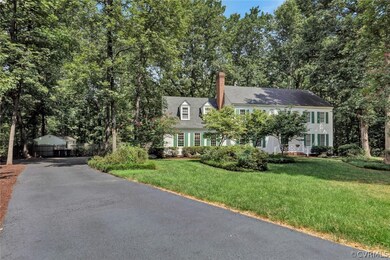The wide driveway is in excellent shape with more