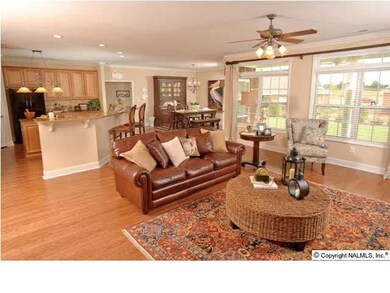 Love an open plan? Then this is the home for you! Look at this wide open space! Pictures of a Tucker model home